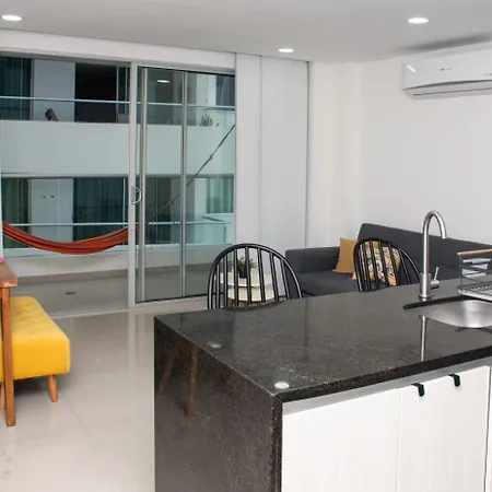 Hermoso Con Piscina 1 Cmc66 Apartamento Cartagena